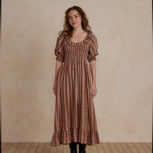 Lexi Dress / Autumn Plaid Rylee and Cru